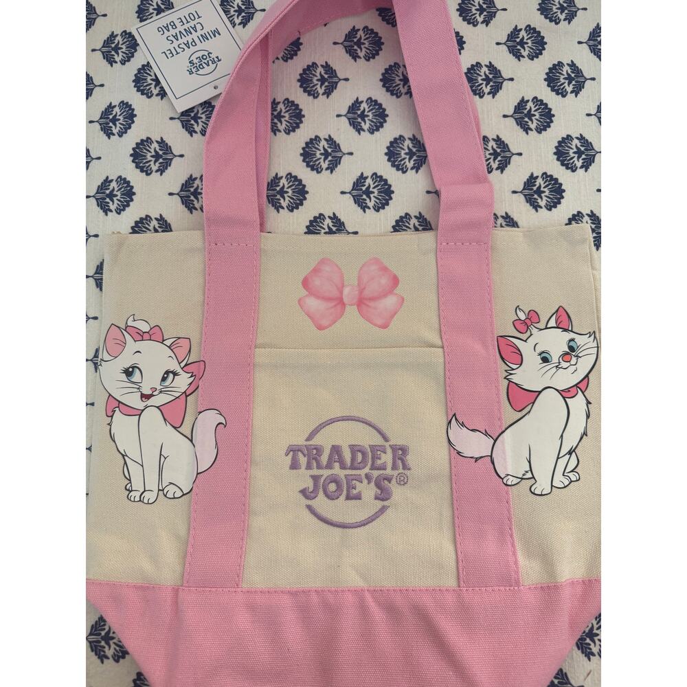 Disney Marie Aristocats Custom Made Trader Joes Mini Tote
